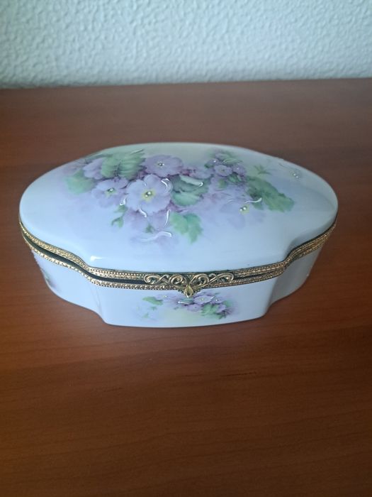Guarda jóias porcelana Limoge