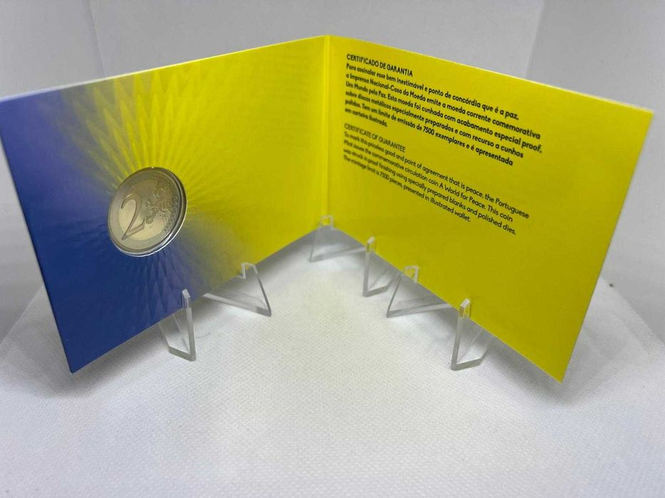 Portugal 2023 - PROOF 2€ Paz Entre as Nações