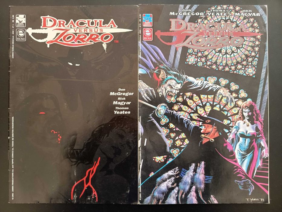 Dracula versus Zorro 1 e 2 (completo)
