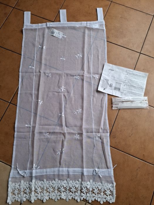 Firanka / roleta Heine Home biała 130x60cm