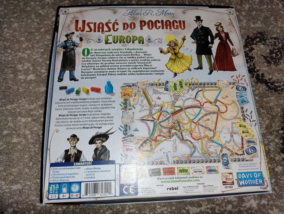 Sprzedam Wsiąść Do Pociągu Europa