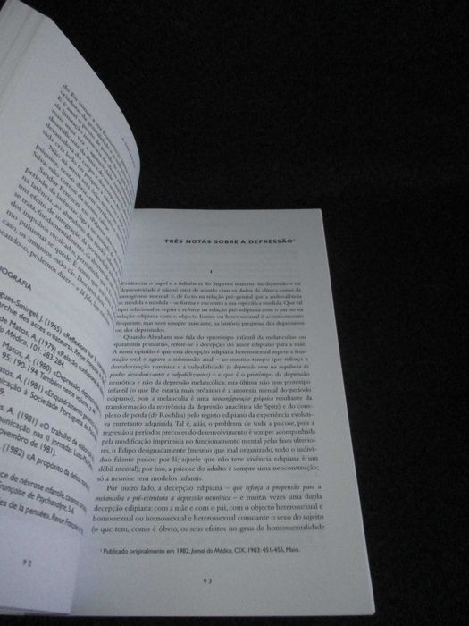 Livro A Depressão António Coimbra de Matos 1ª edição
