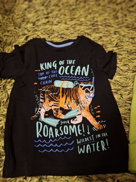 Koszulki z krótkim rękawem dla chłopca rozmiar 116