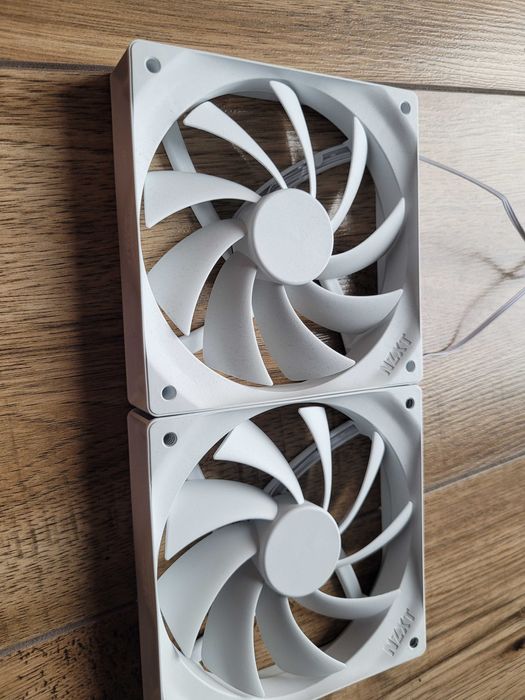 2x Wiatrak NZXT F120Q do Komputera z Obudowy NZXT H5 FLOW (2024) White