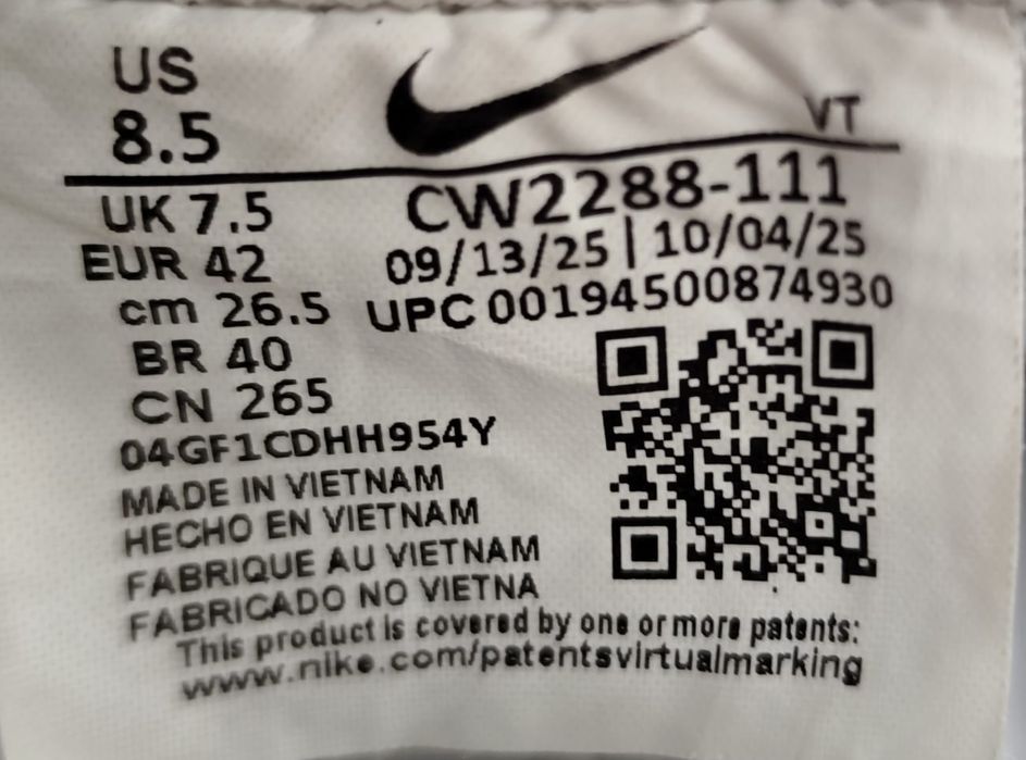 Кросівки Nike Air Force 1 Low - 42 розмір.
