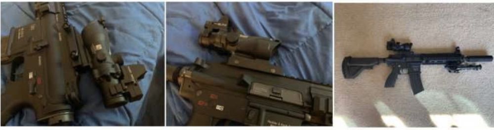 Оптический прицел Trijicon ACOG + RMR 4x32 .223 / 5.56 BDC TA31FRMR