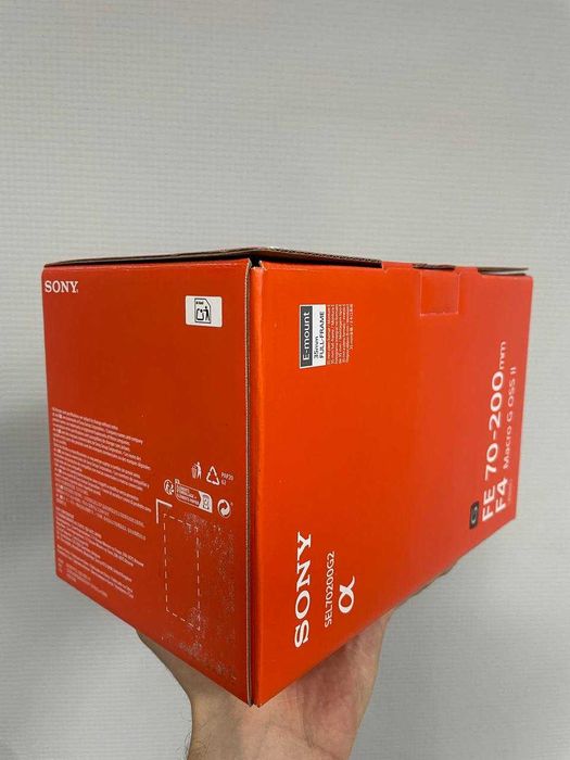 Телеобъектив Sony FE 70-200mm f/4 Macro G OSS II Black (SEL70200G2)