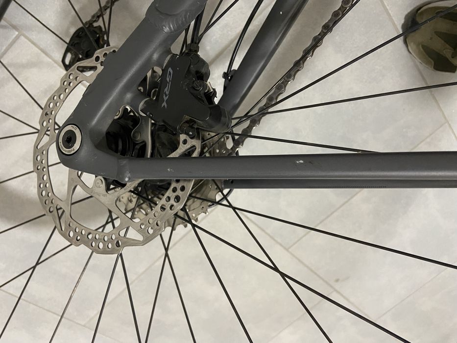 Cube Nuroad Race GREY'N'BLACK 2023 GRX, рама M, gravel, дискові гальма