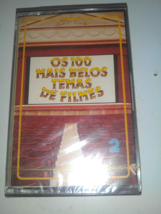 Cassetes de música variada Portuguesa e Estrangeira