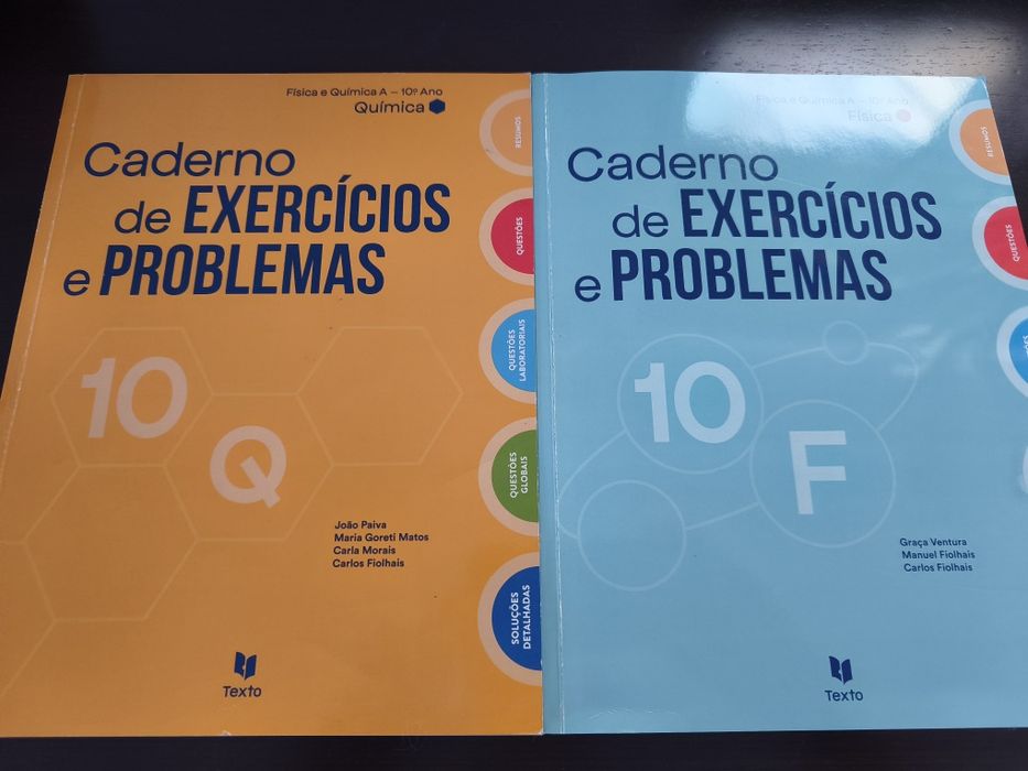 Livro de exercícios Física/Química 10 ano