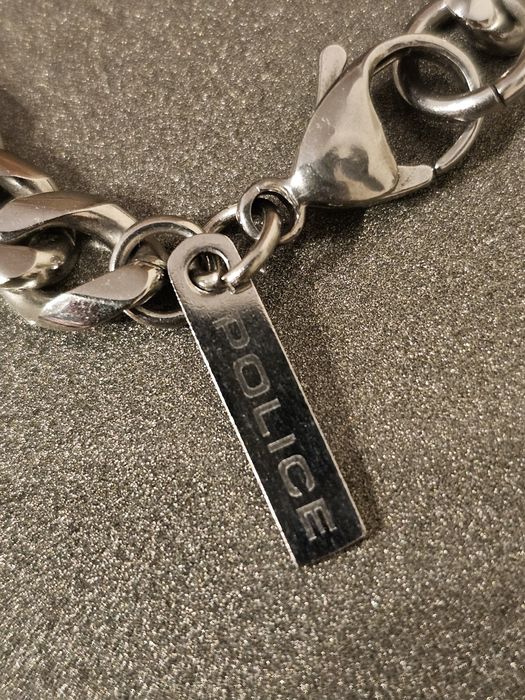 Colar Police Aço Inoxidável