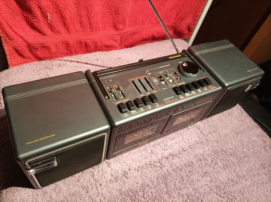Radomagnetofon vintage,Grundig Party Center. Rzadki model.! Super stan