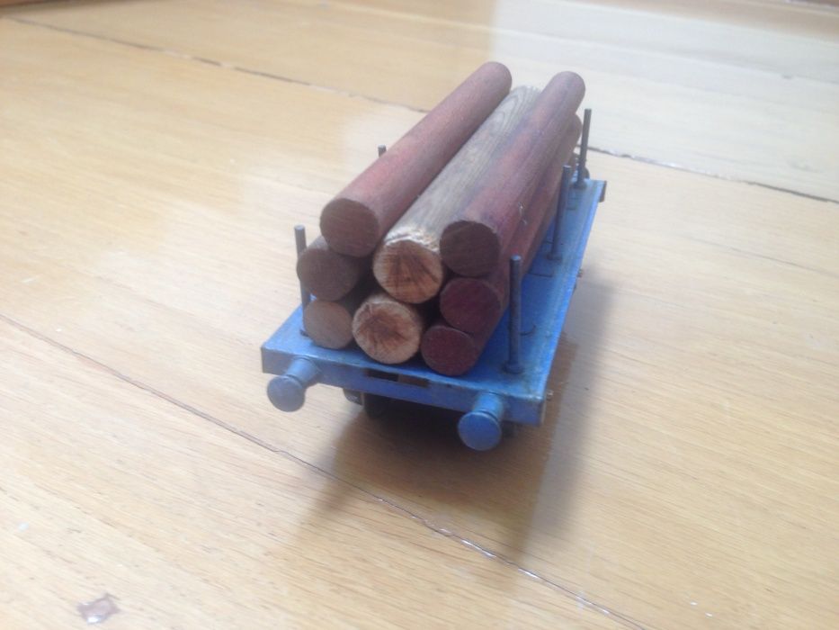 Vagão em chapa escala 0 da Hornby/Meccano anos 50