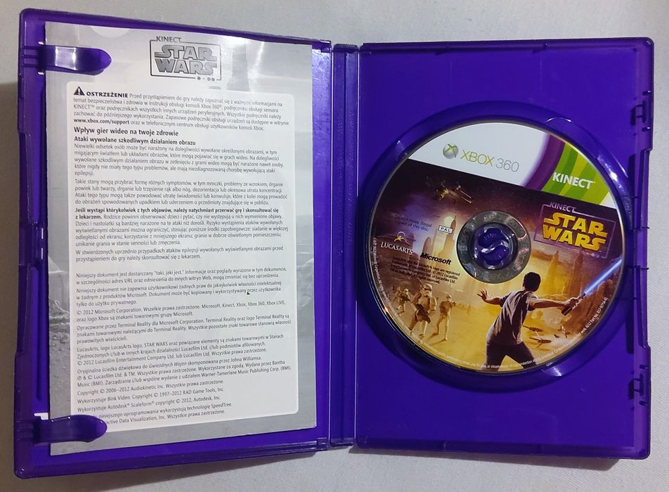 Star Wars XBox 360 kinect