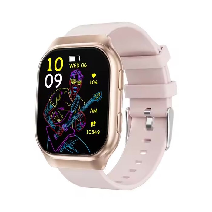 Zegarek smartwatch FW16 złoty+3 bransoletki