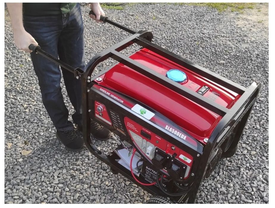 HONDA 6.5 кВт двигун електростарт бензиновий GASOLIN SL6500EDX  КРЕДИТ