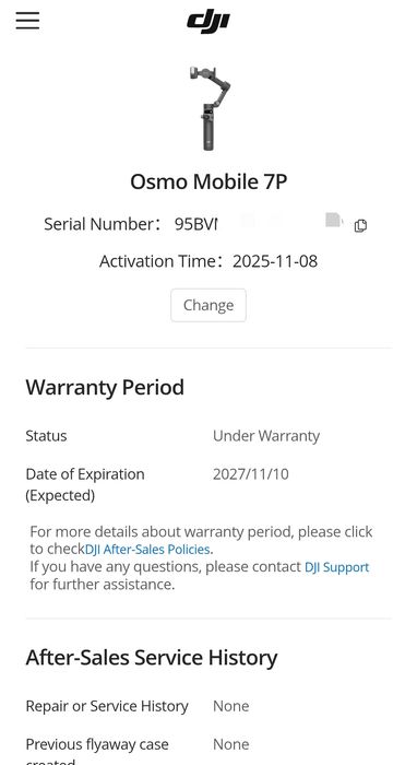 Gimbal DJI osmo mobile 7p stan jak nowy + twarde etui
