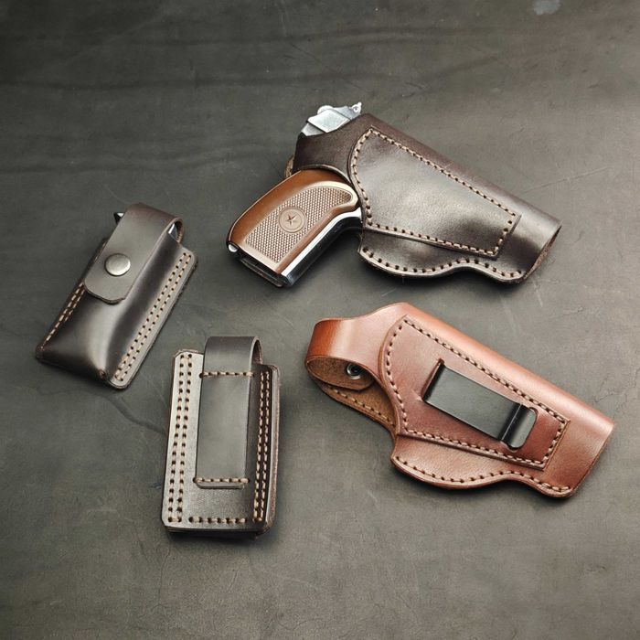 Шкіряна кобура ПМ, кобура для CZ 82, кобура для пістолету