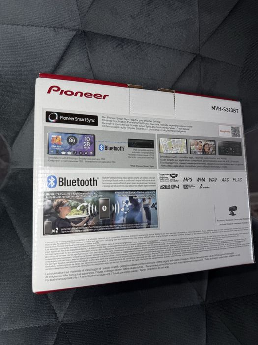 Автомагнітола Pioneer MVH-S320BT (Bluetooth / USB / AUX) !!!ЛИШИЛОСЯ 3 В НАЯВНОСТІ!!!