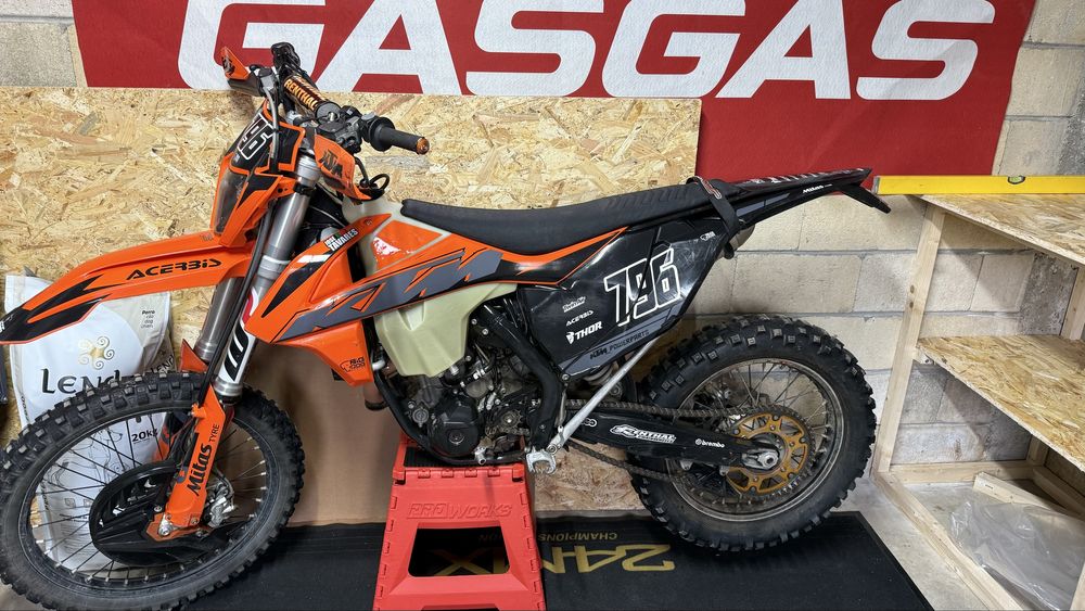 Vendo Ktm 350 exc  matricula