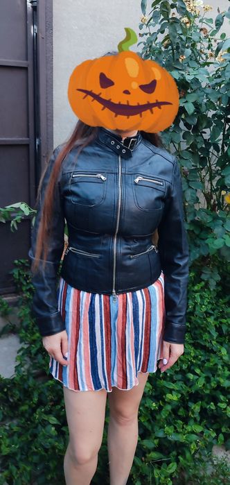 Кожаная куртка косуха детская