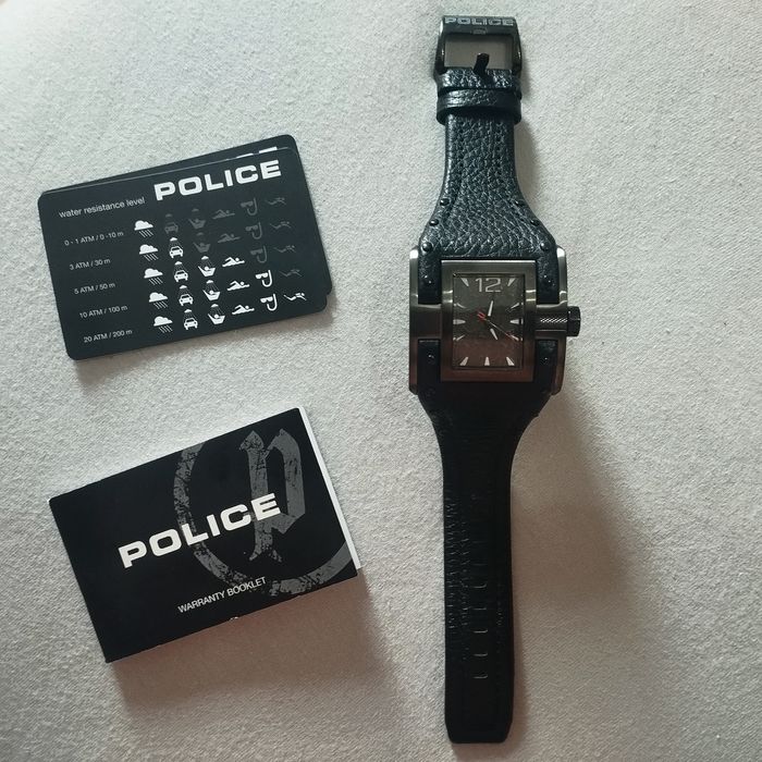 Zegarek męski POLICE skórzany pasek
