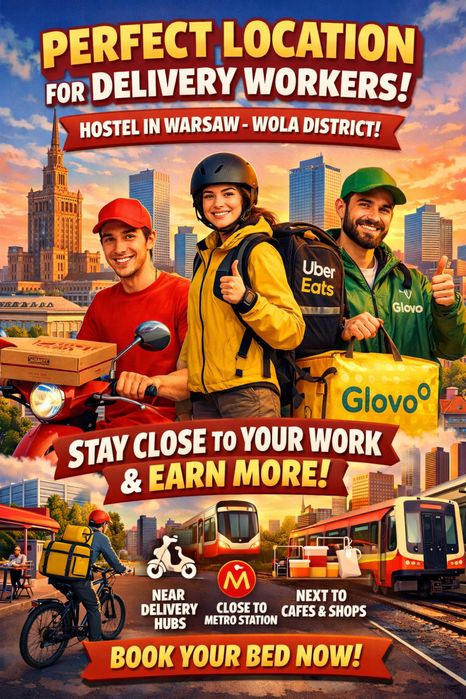 Hostel Wola wolne pokoi