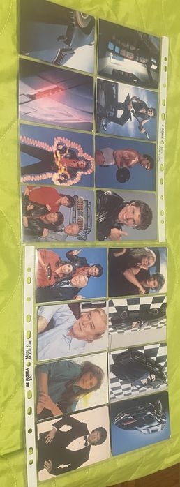 Coleção de Calendários de Bolso Knight Rider (O Justiceiro) Vintage Anos 80