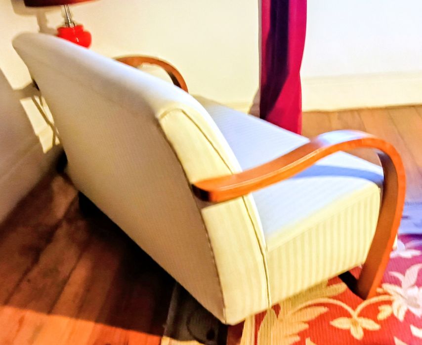 Sofá arte deco restaurado