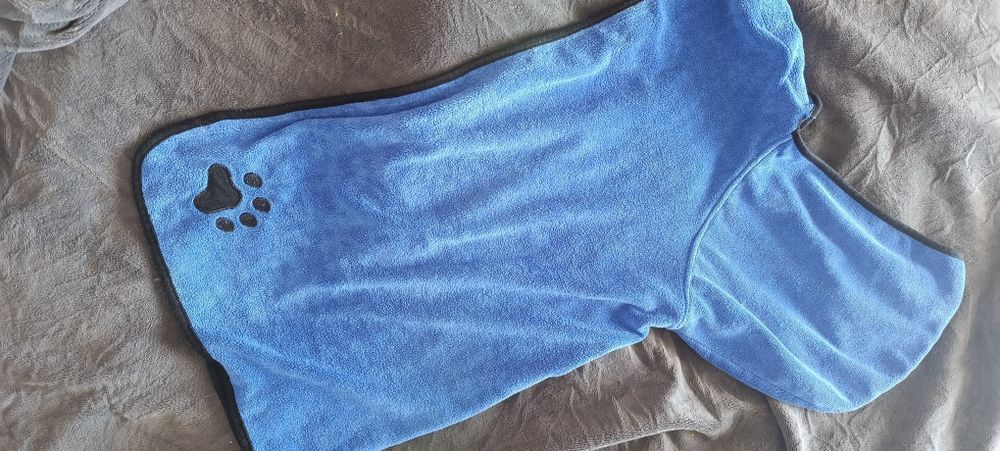 Рушник для собак полотенце махровий рушничок собачок