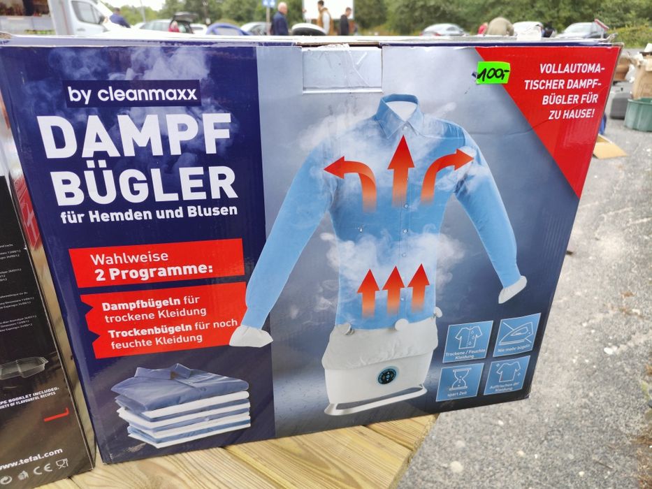 Suszarka do ubrań, prasownica do ubrań cleanmaxx