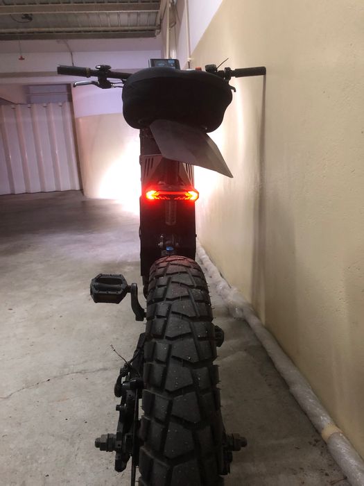 Bicicleta elétrica RisunMotor 120km/h