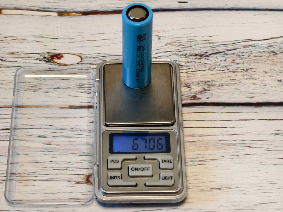 Акумулятори 21700 Molicel M50A 5000mAh 20A Li-ion INR21700