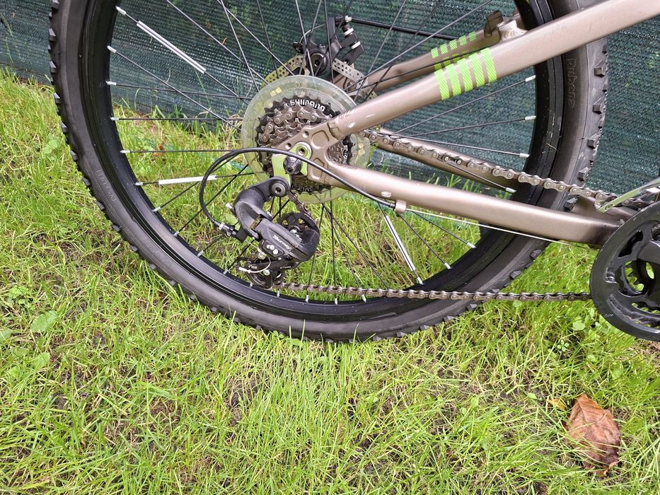 Rower górski młodzieżowy 24 Alu  Hardtail góral Dirt dziecięcy  alu