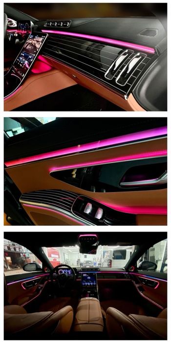 Ambient light ,підсвітка  Інтер’єрна  комфортна салону авто .