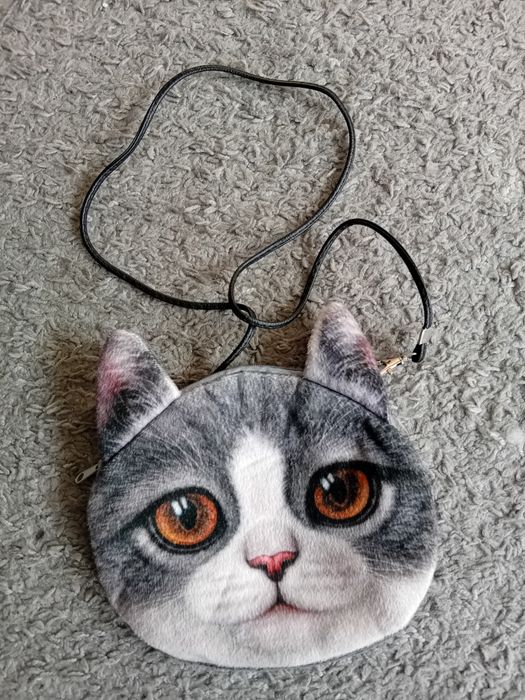 Torebka kotek i nerka/ nowa i bdb