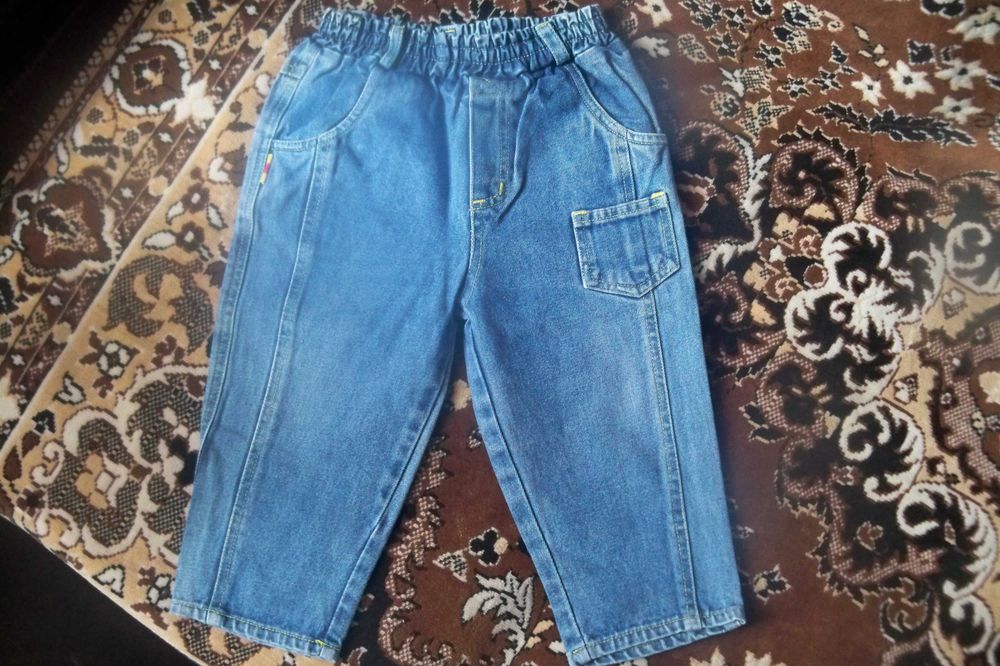 Детские джинсы бананы времен Советского Союза