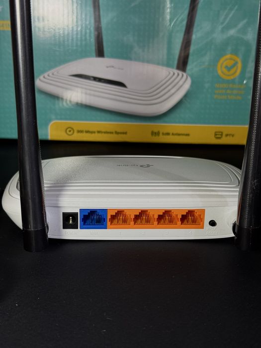 Маршрутизатор TP-LINK TL-WR841N WiFi4/ N300/ 100 Мбит/с (роутер)
