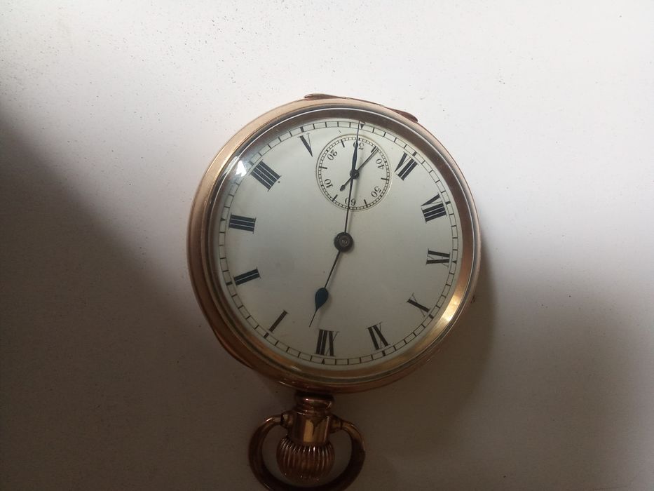 A M.Whaltam relógio bolso ouro!