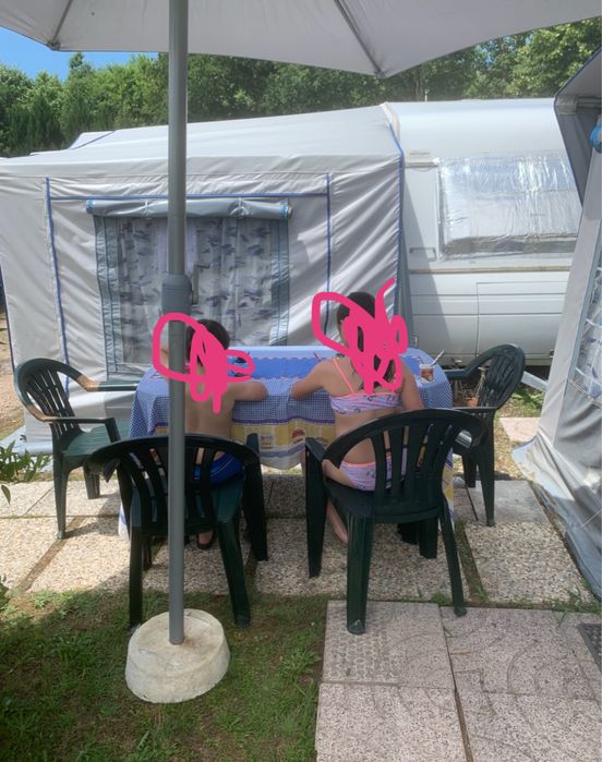 Caravana Vimara 350 com avançado e cozinha