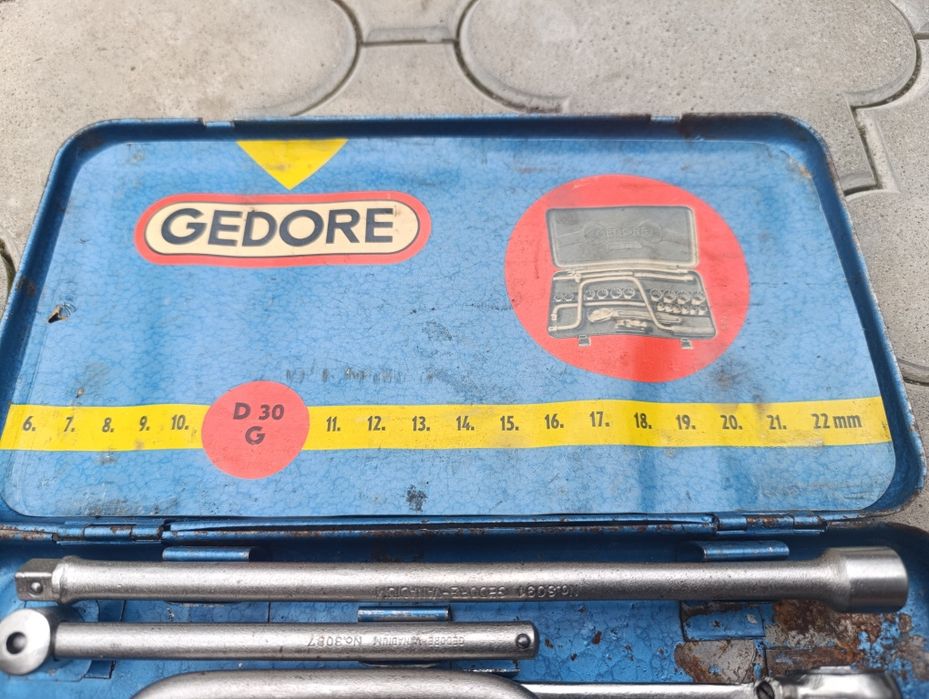 Gedore D30 zestaw kluczy 3/8