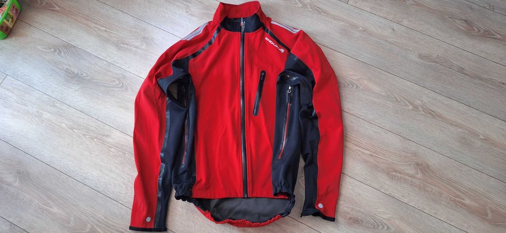 Endura Kurtka Stealth II Waterproof Czerwona L