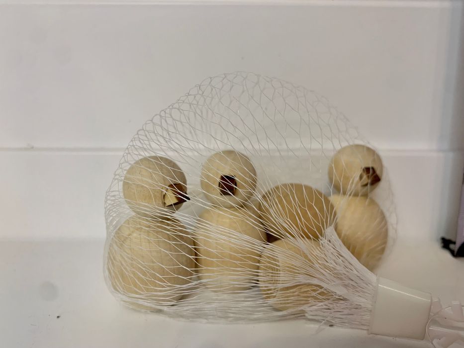 drewniane figurki 2szt