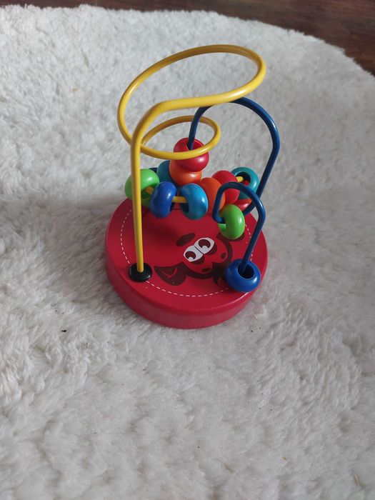 zabawka logiczna dla dzieci motoryka mała paluszki przesuwanie kółek