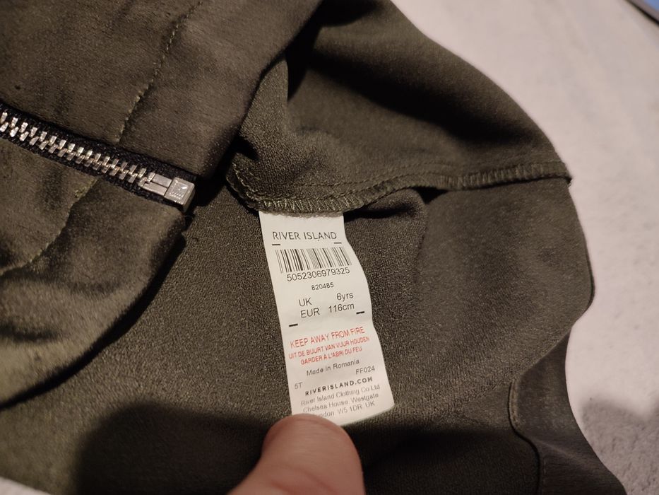River Island bluza narzutka 116cm