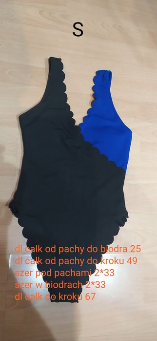 Kostium kąpielowy jednoczęściowy S/XS