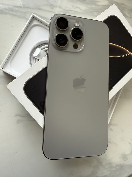 Apple Iphone 16 pro max neverlock 256gb natural titanium