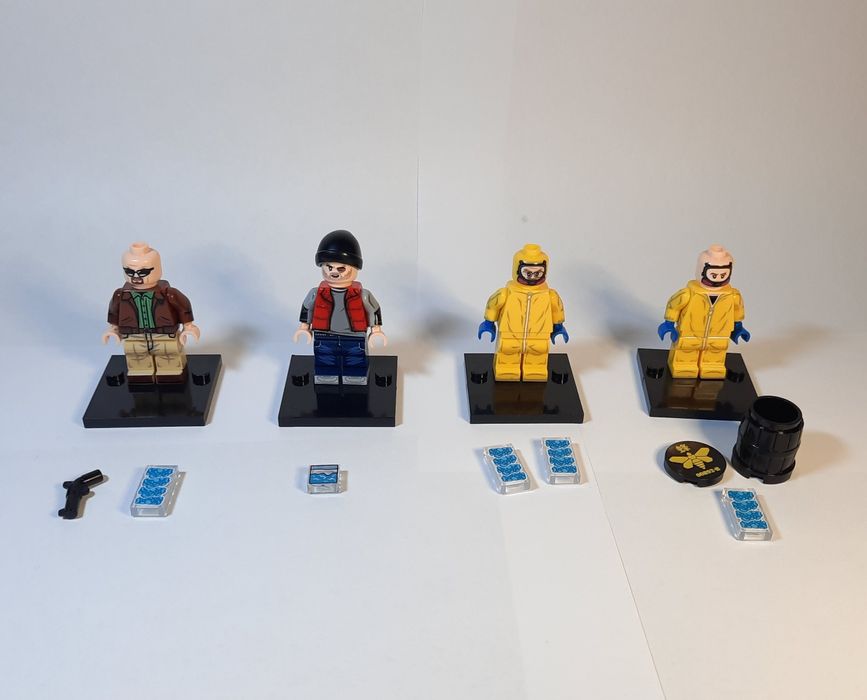 Минифигурки по Во все тяжкие| аналог LEGO | кастомные персонажи.