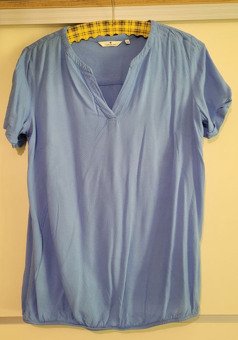 Bluzka Tom Tailor, jasnoniebieska, wiskoza, rozmiar 36 (S)