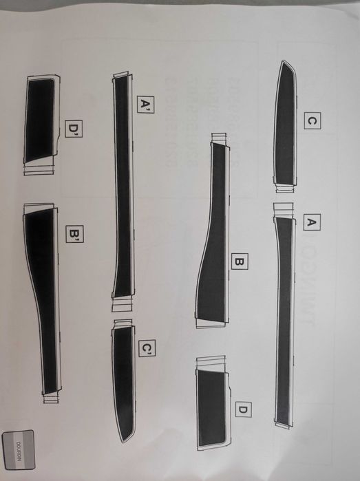 Faixas de decoração Renault Twingo 3